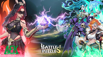 Khám phá thế giới fantasy huyền ảo trong game nhập vai giải đố Battle & Puzzles: Match-3 RPG