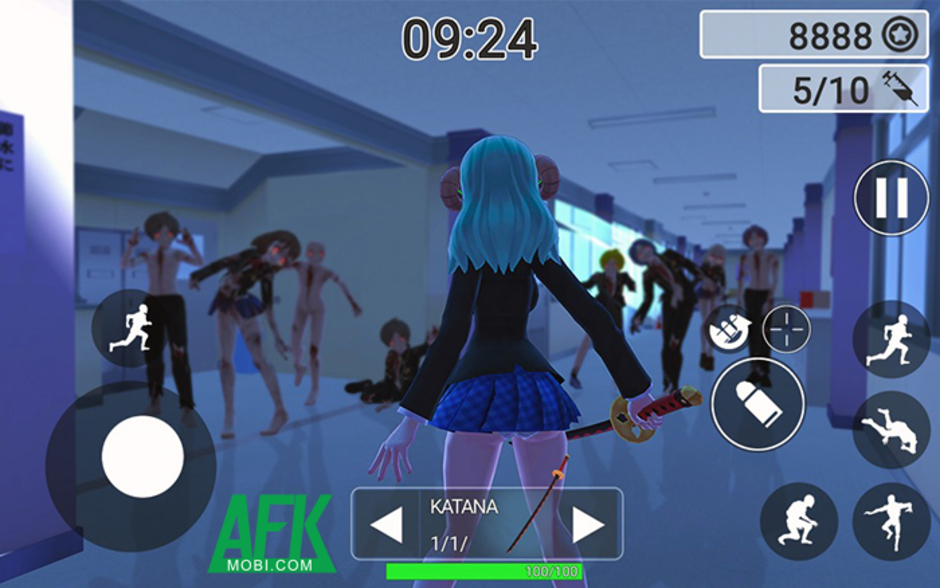 Khám Phá Thế Giới Game: Hóa Thân Nữ Sinh Trung Học Trong Cuộc Săn Zombie Với Girl Anime Hunter Zombie Live!