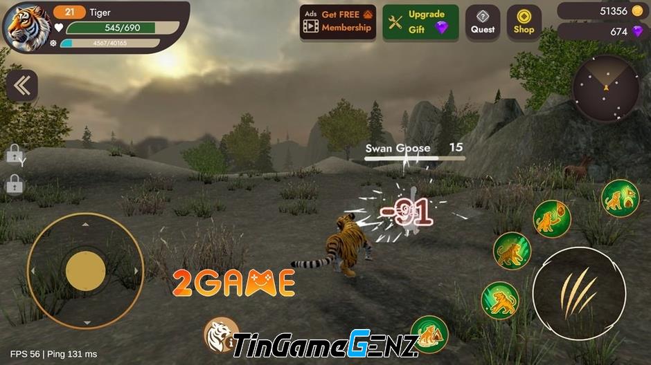 Khám Phá Thế Giới Hoang Dã Trong Immortal Tiger: Hành Trình Sinh Tồn Khốc Liệt Khám Phá Thế Giới Hoang Dã Trong Immortal Tiger: Hành Trình Sinh Tồn Khốc Liệt