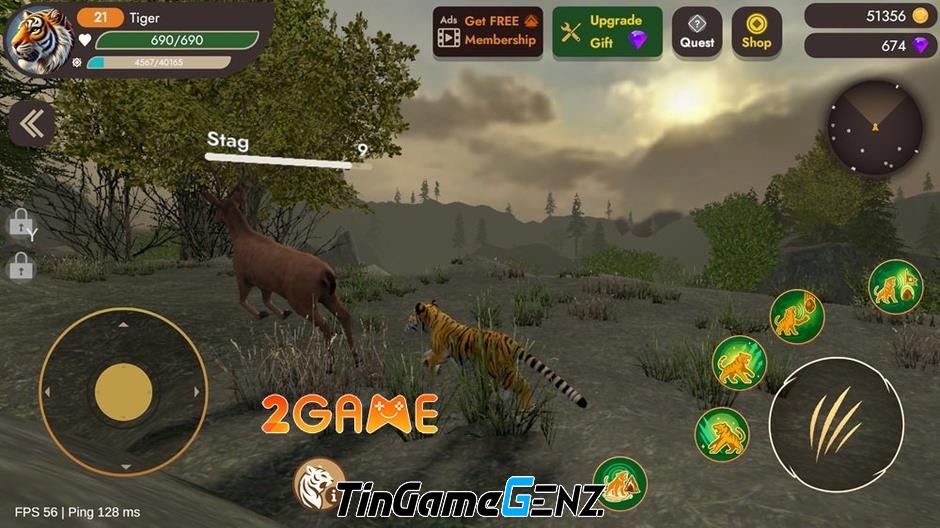 Khám Phá Thế Giới Hoang Dã Trong Immortal Tiger: Hành Trình Sinh Tồn Khốc Liệt Khám Phá Thế Giới Hoang Dã Trong Immortal Tiger: Hành Trình Sinh Tồn Khốc Liệt