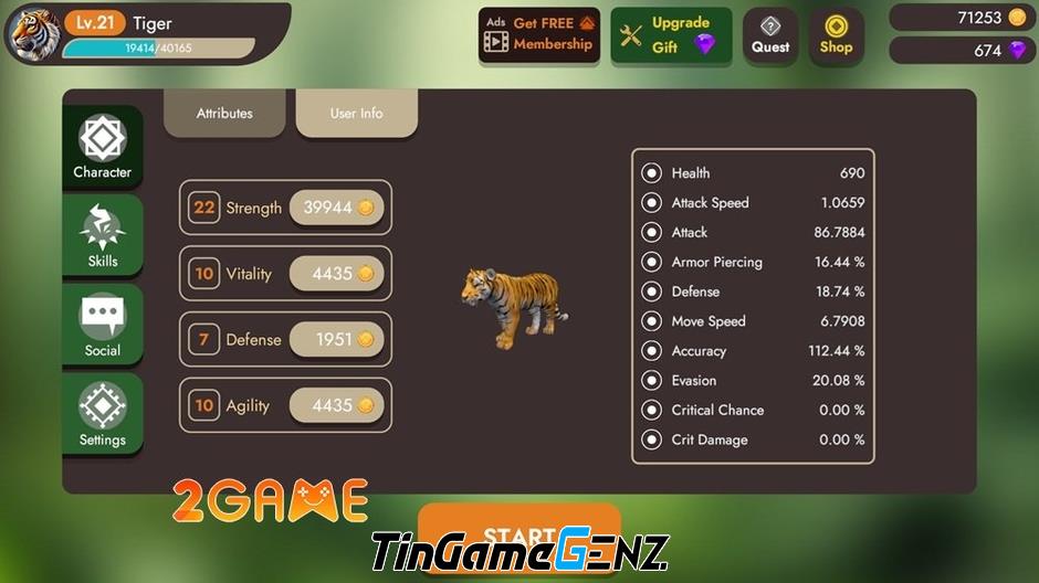 Khám Phá Thế Giới Hoang Dã Trong Immortal Tiger: Hành Trình Sinh Tồn Khốc Liệt Khám Phá Thế Giới Hoang Dã Trong Immortal Tiger: Hành Trình Sinh Tồn Khốc Liệt