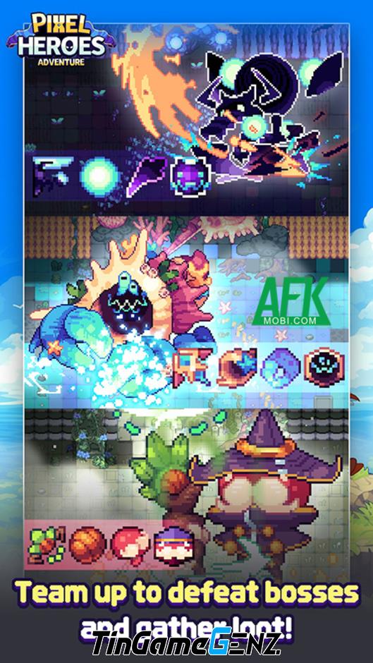 Khám Phá Thế Giới Huyền Diệu Cùng Pixel Heroes Adventure: Trải Nghiệm MMO Không Giới Hạn!