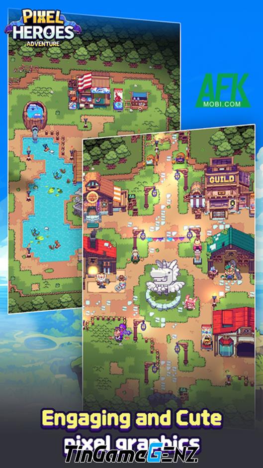 Khám Phá Thế Giới Huyền Diệu Cùng Pixel Heroes Adventure: Trải Nghiệm MMO Không Giới Hạn!