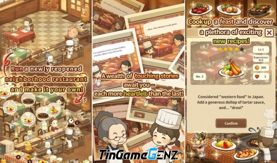 Khám Phá Thế Giới Quản Lý Nhà Hàng Cùng Bà của Bạn Trong Game Mô Phỏng Hungry Hearts Restaurant