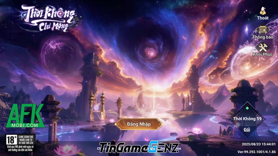 Khám Phá Thế Giới Thời Không Chi Mộng Vplay: MMORPG 3D Đầy Thú Vị Mà Bạn Không Thể Bỏ Qua!