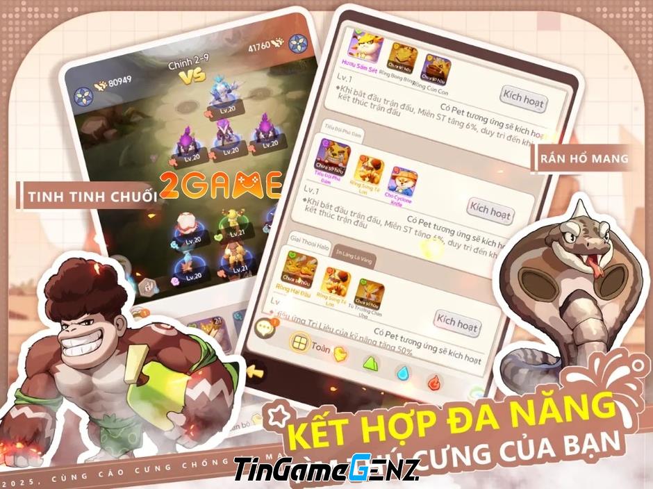 Khám Phá Thế Giới Tiền Sử: Thu Phục Quái Thú Trong Game OogaOogaGo!