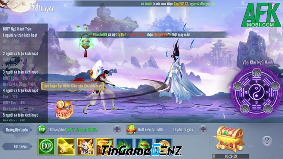 Khám Phá Thế Giới Tu Tiên Huyền Ảo Trong Game Kiếm Khách Phong Lăng: Một Trải Nghiệm Đáng Nhớ!