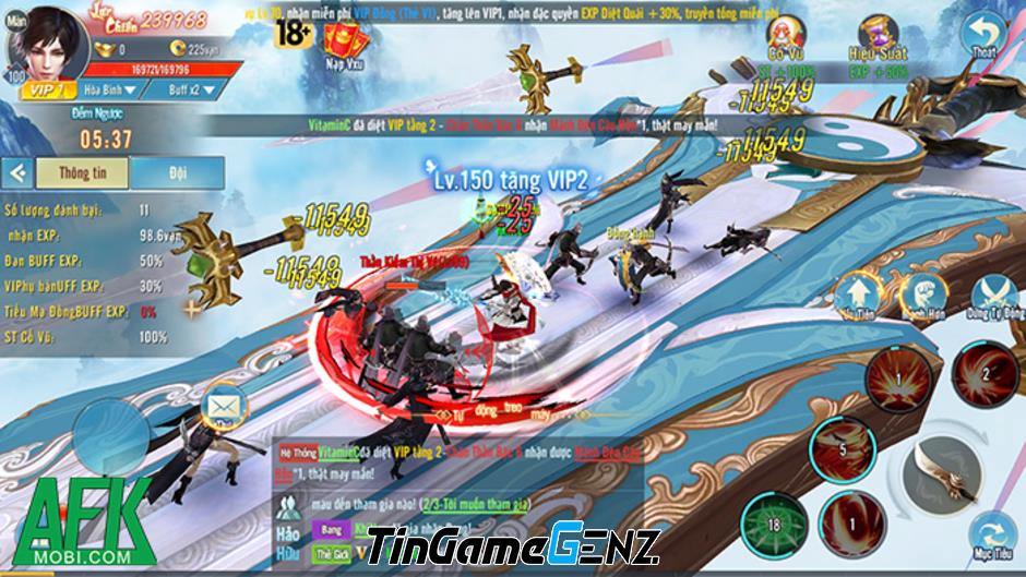 Khám Phá Thế Giới Tu Tiên Huyền Ảo Trong Game Kiếm Khách Phong Lăng: Một Trải Nghiệm Đáng Nhớ!