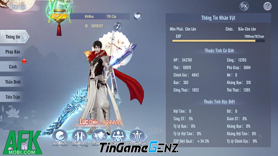 Khám Phá Thế Giới Tu Tiên Huyền Ảo Trong Game Kiếm Khách Phong Lăng: Một Trải Nghiệm Đáng Nhớ!