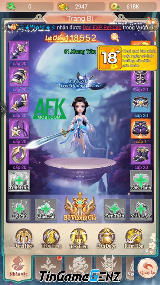 Khám Phá Thế Giới Tu Tiên Tự Do và Thăng Cấp VIP Đỉnh Cao Trong Game Mộng Ảo Tân Tây Du!