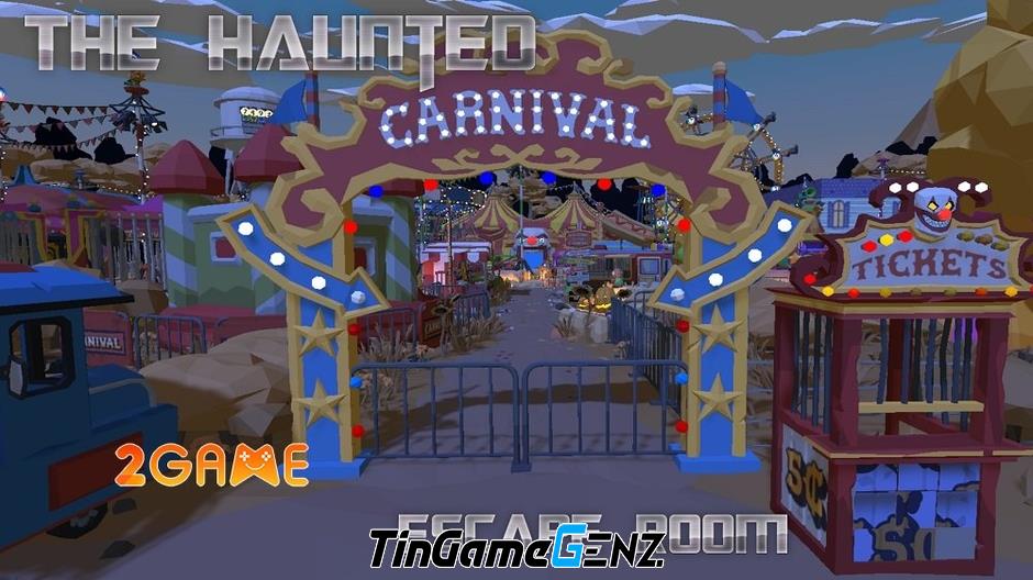 Khám Phá The Haunted Carnival: Trải Nghiệm Thoát Hiểm Với Thiết Kế Độc Đáo và Hấp Dẫn