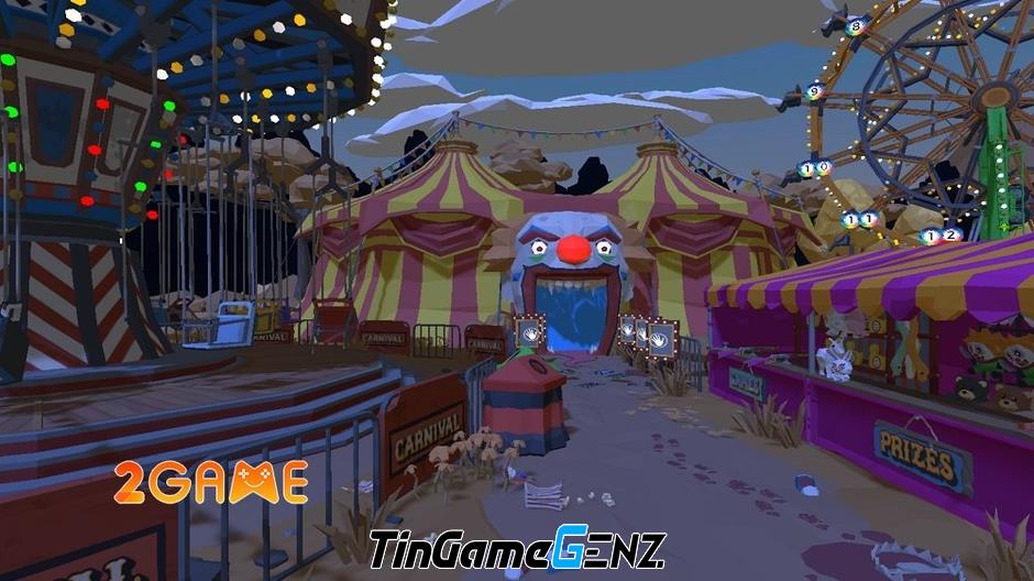 Khám Phá The Haunted Carnival: Trải Nghiệm Thoát Hiểm Với Thiết Kế Độc Đáo và Hấp Dẫn