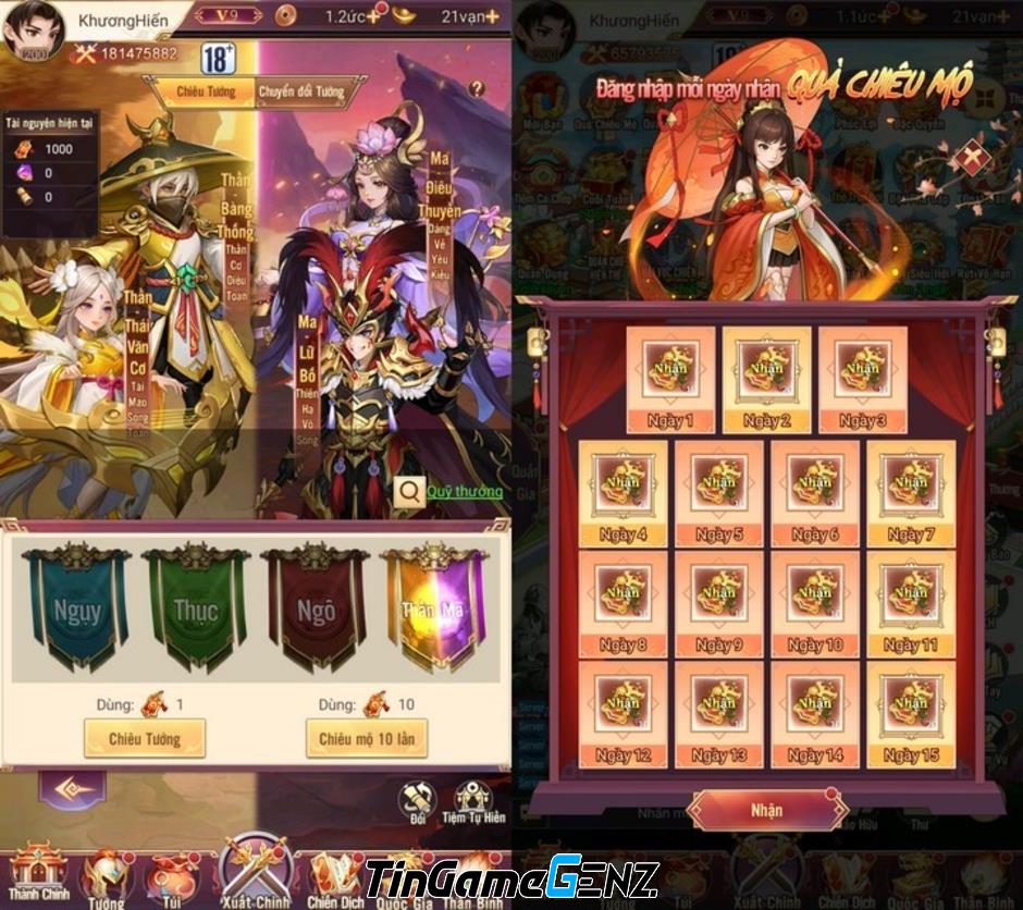 Khám Phá Thiên Đường Phúc Lợi Dành Cho Game Thủ Cày Cuốc Tại Mê Ta Tam Quốc - Vplay