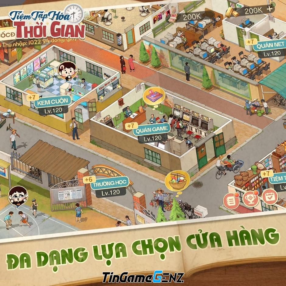 Khám Phá Tiệm Tạp Hóa Thời Gian: Siêu Phẩm Game Mô Phỏng Kinh Doanh Hồi Sinh Ký Ức!