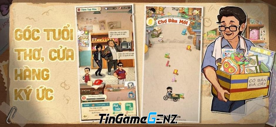 Khám Phá Tiệm Tạp Hóa Thời Gian: Siêu Phẩm Game Mô Phỏng Kinh Doanh Hồi Sinh Ký Ức!
