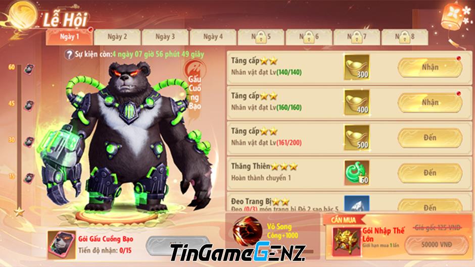 Khám phá tính năng độc đáo trong game Tân Nhất Kiếm Giang Hồ Mobile