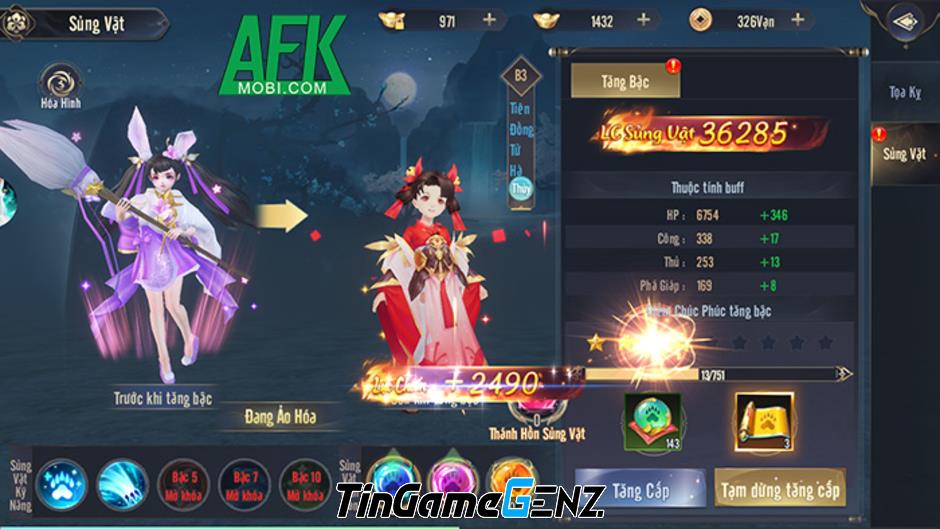 Khám Phá Trải Nghiệm MMORPG Tu Tiên Độc Đáo Cùng Chiến Đế Mobile: Biến Hình Đầy Thú Vị!