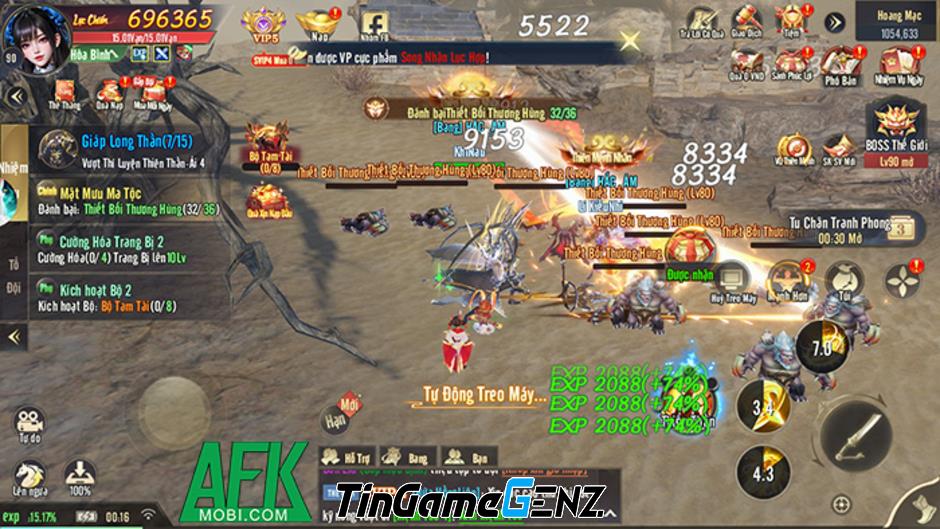 Khám Phá Trải Nghiệm MMORPG Tu Tiên Độc Đáo Cùng Chiến Đế Mobile: Biến Hình Đầy Thú Vị!