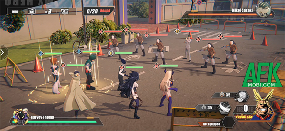 Khám Phá Ultimate Hero Class - Game Đánh Đấu Tướng Lấy Cảm Hứng Từ My Hero Academia với Đồ Họa 3D Anime Đẹp Mắt