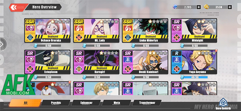 Khám Phá Ultimate Hero Class - Game Đánh Đấu Tướng Lấy Cảm Hứng Từ My Hero Academia với Đồ Họa 3D Anime Đẹp Mắt