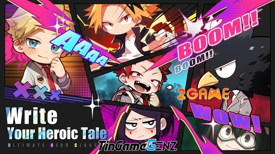 Khám Phá Ultimate Hero Class: Thế Giới Hành Động Đầy Kịch Tính Của Siêu Anh Hùng! Khám Phá Ultimate Hero Class: Thế Giới Hành Động Đầy Kịch Tính Của Siêu Anh Hùng!