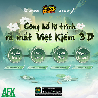 "Khám Phá Việt Kiếm 3D Mobile: Game MMORPG Thuần Việt Ra Mắt Tuần Tới Có Gì Đặc Biệt?"