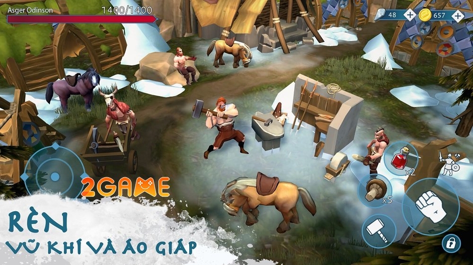 Khám Phá Vinland Tales: Trải Nghiệm Game Nhập Vai Sinh Tồn Trong Thời Đại Thám Hiểm Của Người Viking