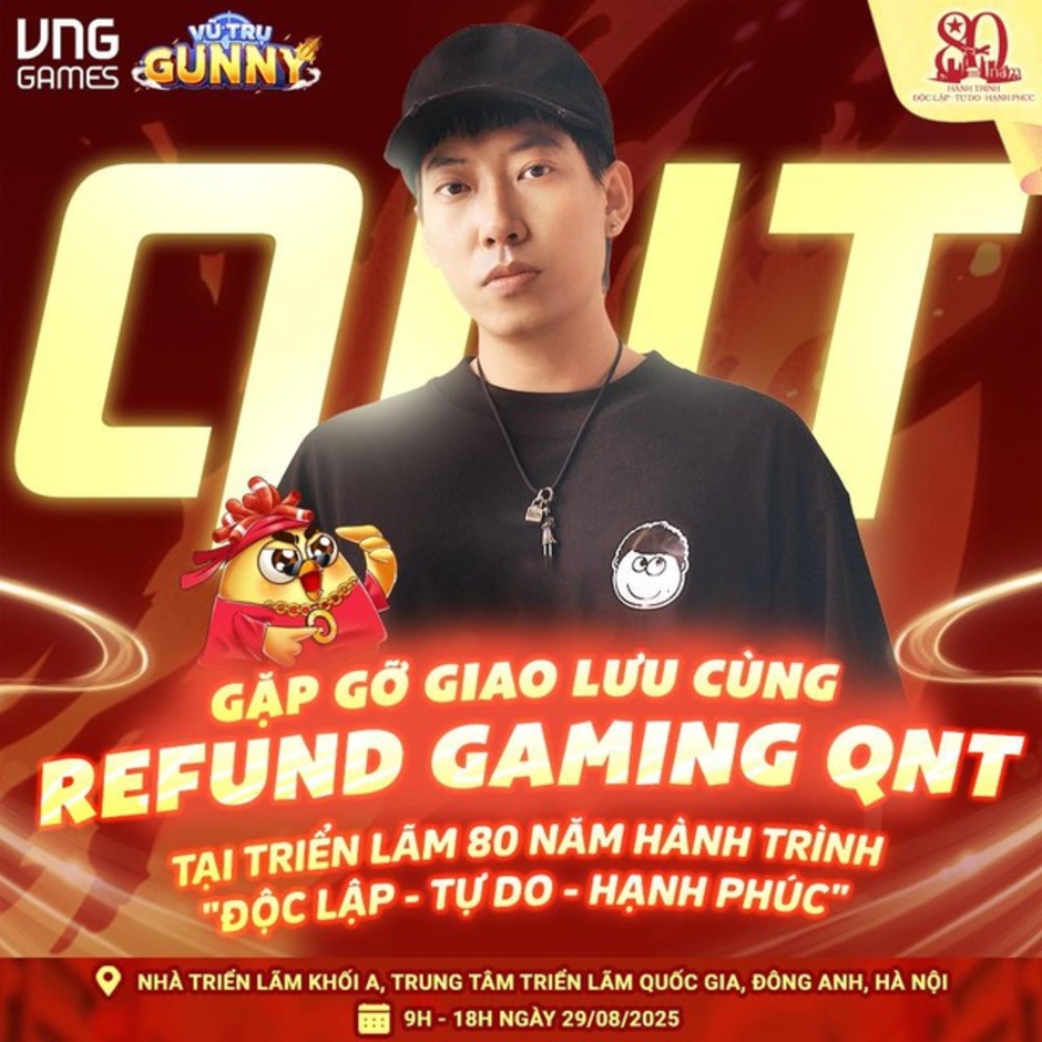 Khám Phá Vũ Trụ Gunny: Dev và QNT Refund Gaming Gặp Gỡ Tại Triển Lãm A80 Với Những Trải Nghiệm Đặc Biệt Dành Cho Game Thủ! Khám Phá Vũ Trụ Gunny: Dev và QNT Refund Gaming Gặp Gỡ Tại Triển Lãm A80 Với Những Trải Nghiệm Đặc Biệt Dành Cho Game Thủ!