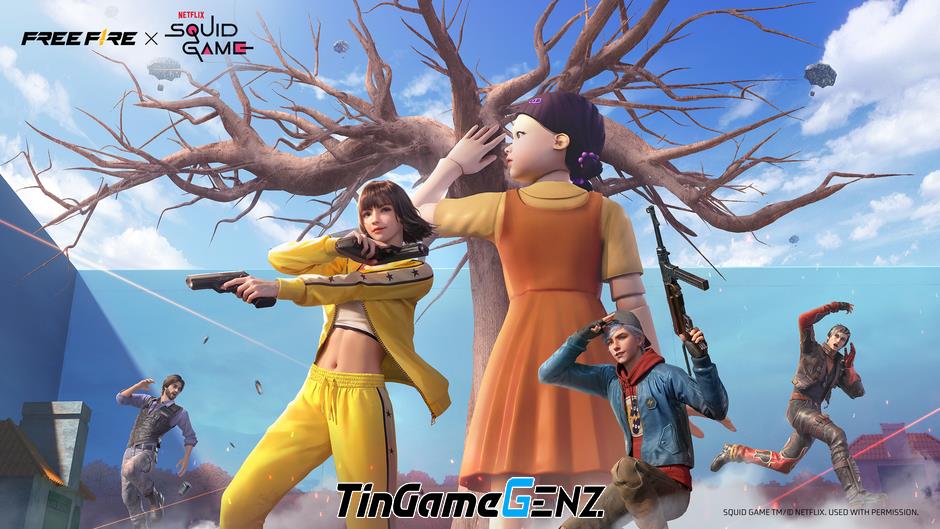 Khám Phá Vũ Trụ Squid Game Trong Garena Free Fire – Sự Kiện Đặc Biệt Ra Mắt Ngày 18/07! Khám Phá Vũ Trụ Squid Game Trong Garena Free Fire – Sự Kiện Đặc Biệt Ra Mắt Ngày 18/07!