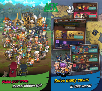 Khám phá Vương Quốc bị lãng quên trong game nhập vai Hero Kingdom: Idle RPG