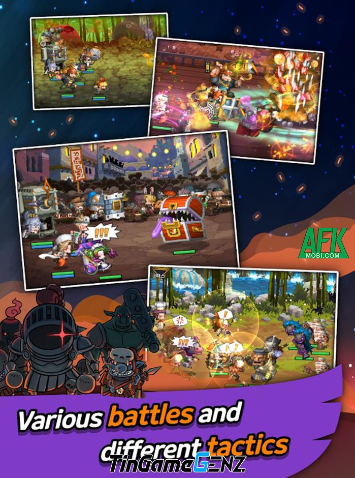 Khám phá Vương Quốc bị lãng quên trong game nhập vai Hero Kingdom: Idle RPG