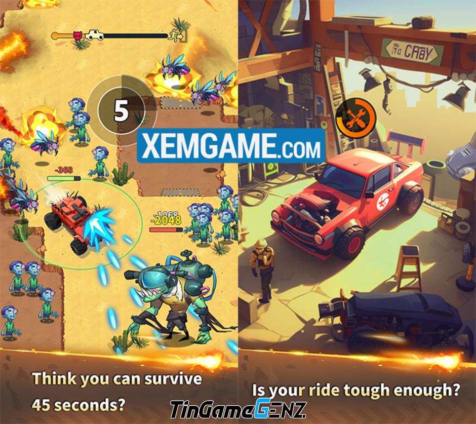 Khám Phá Wasteland Wheels: Zombie War – Game Giải Trí Mới Đầy Thử Thách!