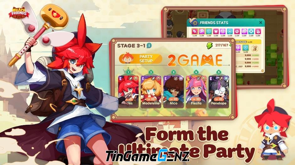 Khám Phá We Are Friends: Puzzle RPG – Trò Chơi Rắn Săn Mồi Phiên Bản Phiêu Lưu Huyền Ảo!