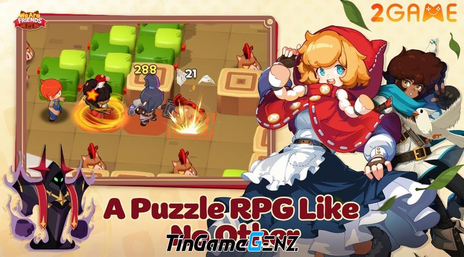 Khám Phá We Are Friends: Puzzle RPG – Trò Chơi Rắn Săn Mồi Phiên Bản Phiêu Lưu Huyền Ảo!