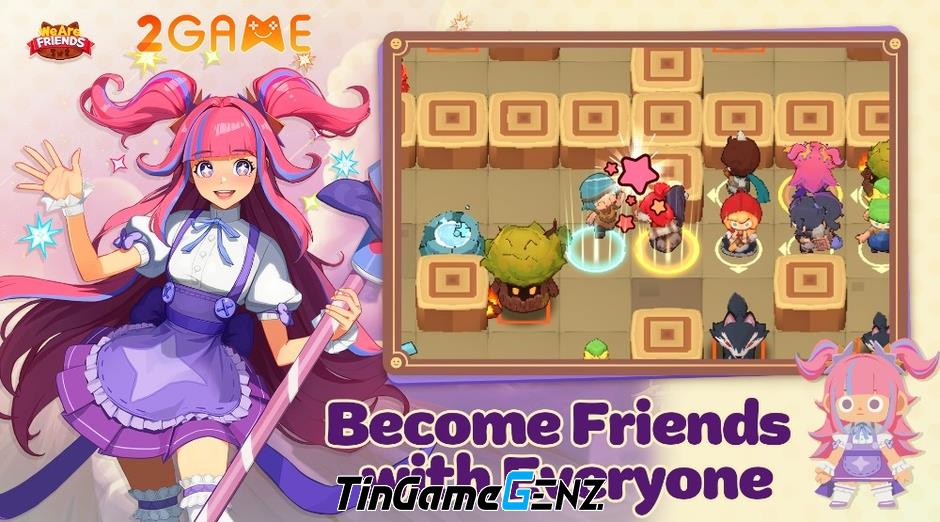 Khám Phá We Are Friends: Puzzle RPG – Trò Chơi Rắn Săn Mồi Phiên Bản Phiêu Lưu Huyền Ảo!