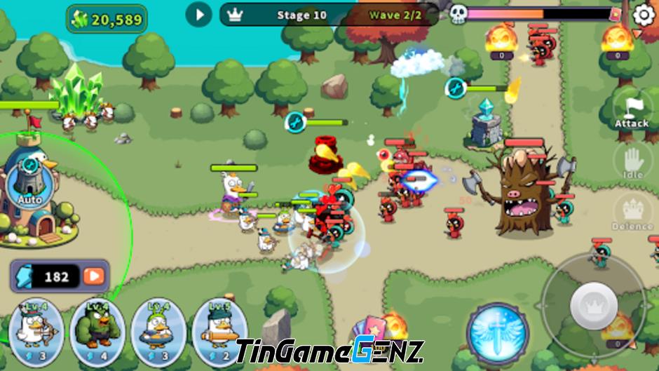 Khám Phá What Duck: Defense - Game Chiến Thuật Vui Nhộn Với Đội Quân Vịt Độc Đáo!