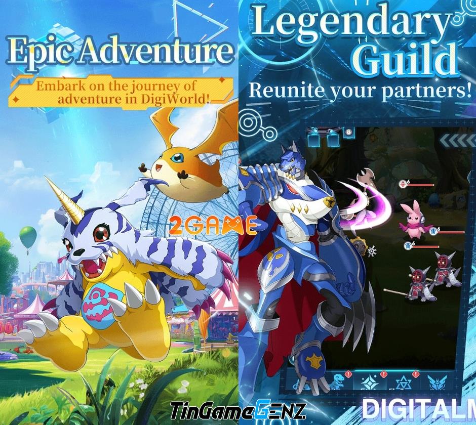 Khám Phá World Fantasy: DigiWar – Game Đấu Tướng Đỉnh Cao Đúng Nguyên Tắc Nghệ Thuật Digimon!