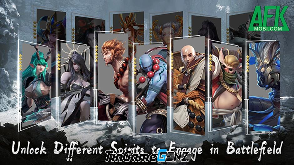 Khám Phá WuKong: 72 Spirits - Game Thẻ Tưởng Rảnh Tay Chủ Đề Tây Du Với Đồ Họa Độc Đáo!