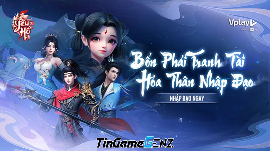 Khám Phá Yêu Hồ 9D: Siêu Phẩm Game Nhập Vai Đỉnh Cao Lấy Cảm Hứng Từ Huyền Thoại Cửu Vĩ Hồ – Vplay