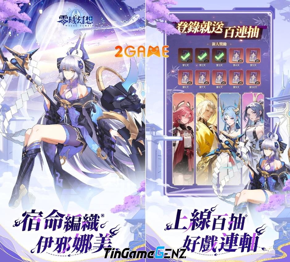 Khám Phá Zero Domain: Game Idle RPG Đồ Họa Anime Tuyệt Đỉnh Bạn Không Thể Bỏ Qua!