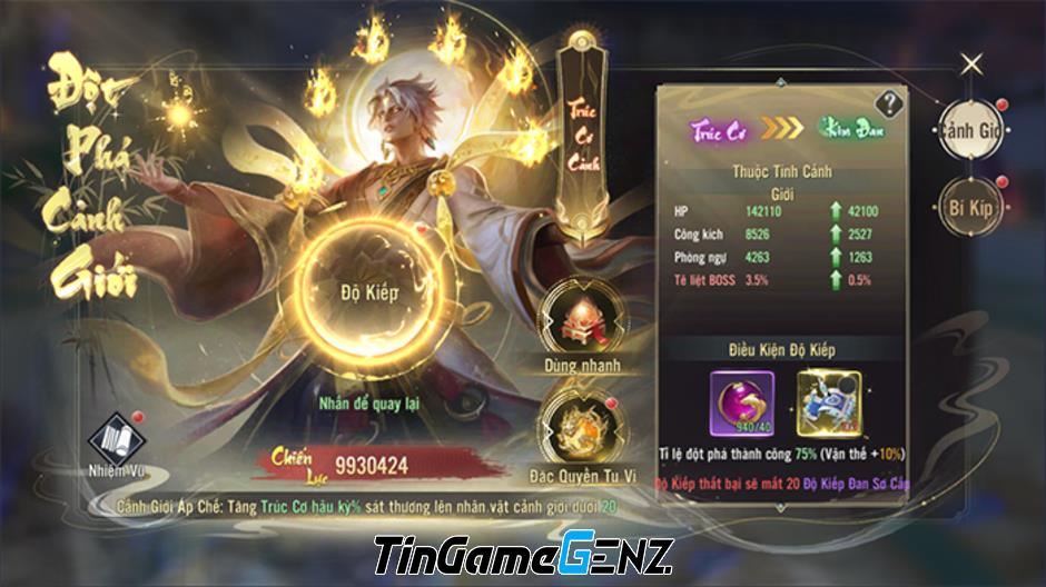 Khởi Nguyên Mobile – Vplay: Thế giới tiên hiệp độc lạ cho game thủ