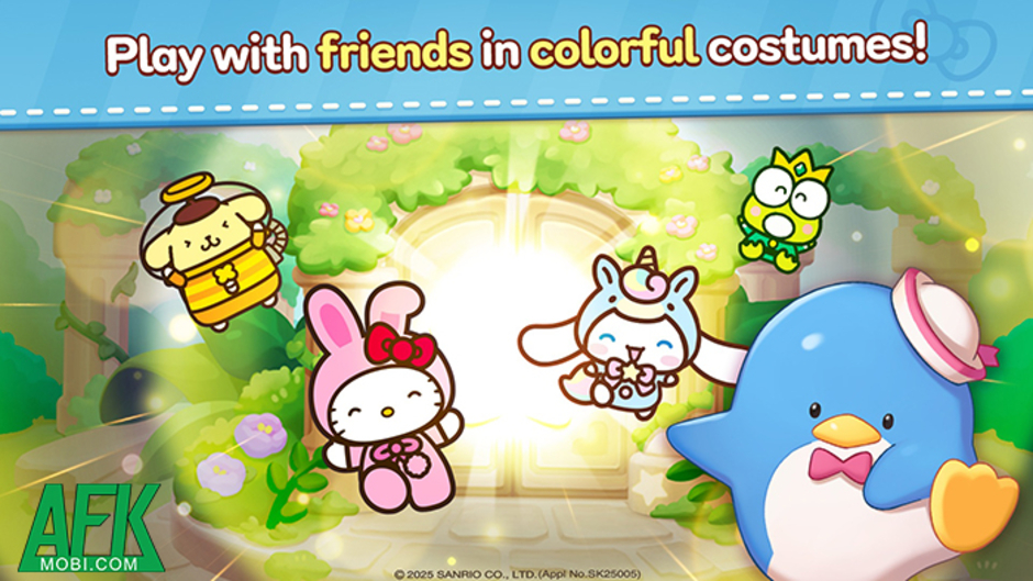Khôi phục Ngôi Làng Đổ Nát trong Game Giải Đố Match-3 Hello Kitty Friends Match: Hành Trình Hồi Sinh Thú Vị!