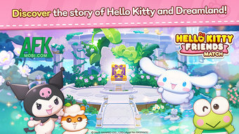 Khôi phục Ngôi Làng Đổ Nát trong Game Giải Đố Match-3 Hello Kitty Friends Match: Hành Trình Hồi Sinh Thú Vị!