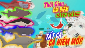 Khung giờ câu cá hiếm trong Play Together năm 2024