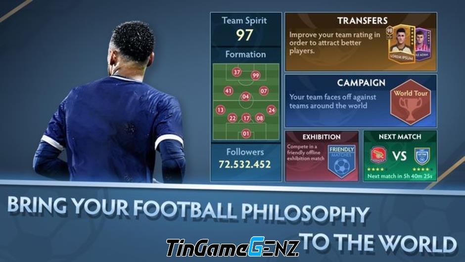 KICK 24 Pro Football Manager - Game quản lý bóng đá mới ra mắt.