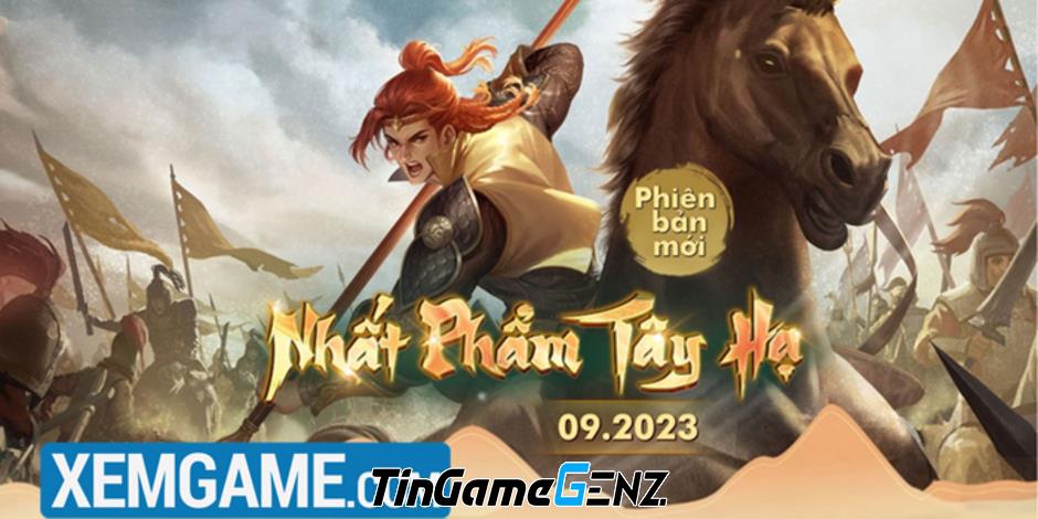 Kiếm Thế tặng 300 giftcode Nhất Phẩm Tây Hạ mới ra mắt.