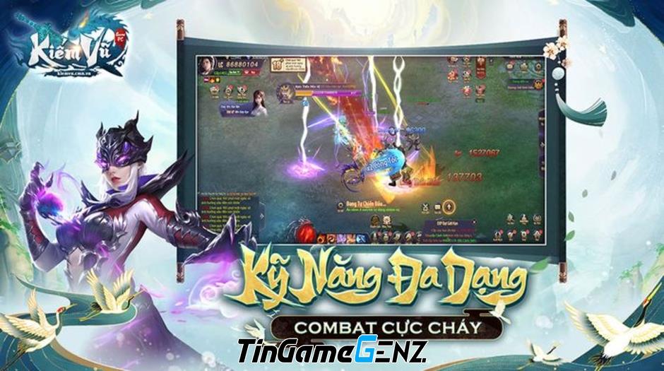 Kiếm Vũ CMN - Game tiên hiệp đa nền tảng ra mắt ngày 23/5