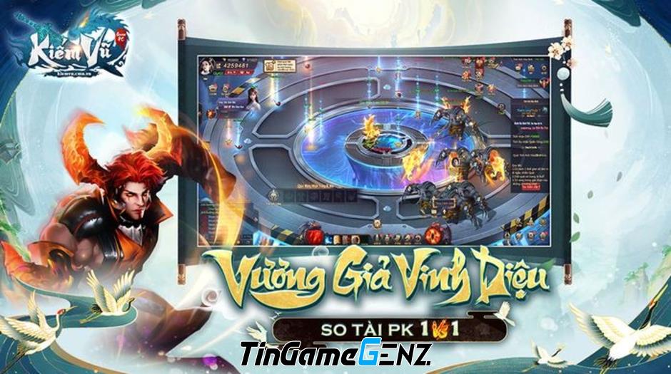 Kiếm Vũ CMN - Game tiên hiệp đa nền tảng ra mắt ngày 23/5