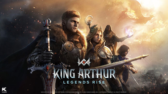 King Arthur: Legends Rise - Game thu thập thẻ tướng đồ họa khủng đã mở đăng ký trước