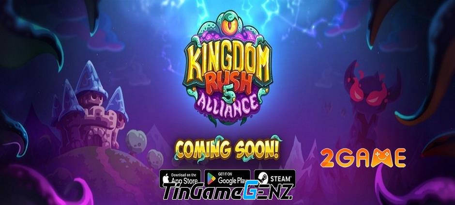 Kingdom Rush 5: Alliance – Game phòng thủ tháp mới sắp ra mắt